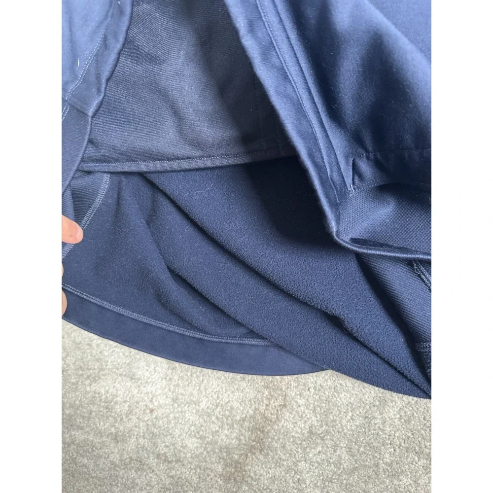 NikeGolf Tour Performance Blue XL Long Sleeve 1/4 Zip Dri Fit Mock Active Pocket